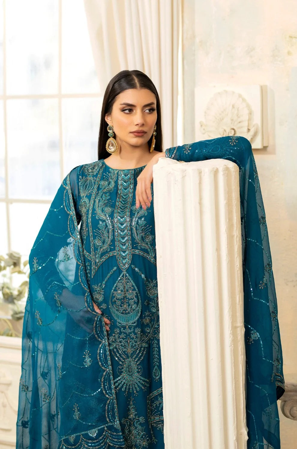 Mohagni | Janan Formals | FAHA MGL-01 - Khanumjan  Pakistani Clothes and Designer Dresses in UK, USA