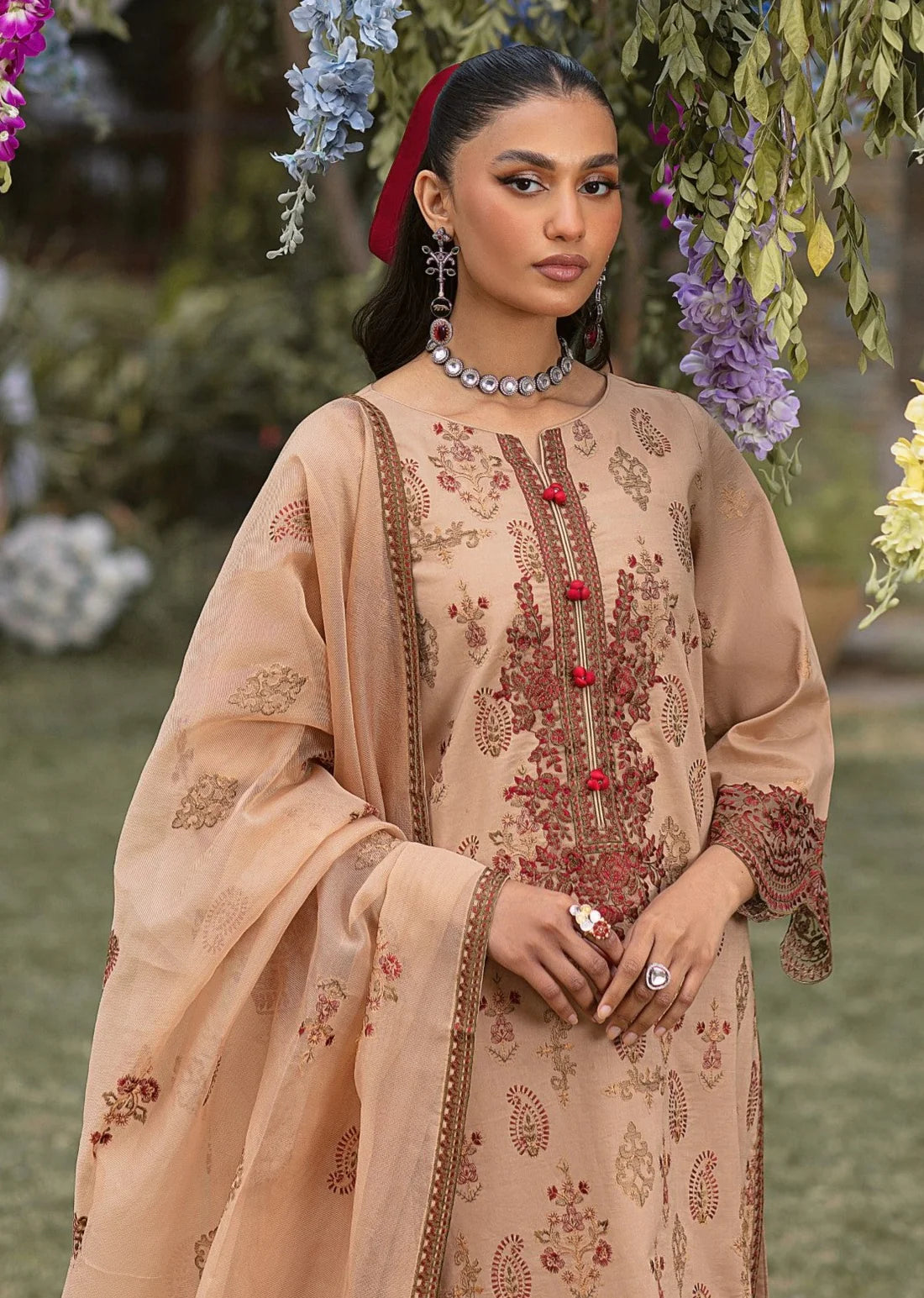 Mohagni | Muntazir Luxury Lawn 24 | CM-11 - Khanumjan  Pakistani Clothes and Designer Dresses in UK, USA