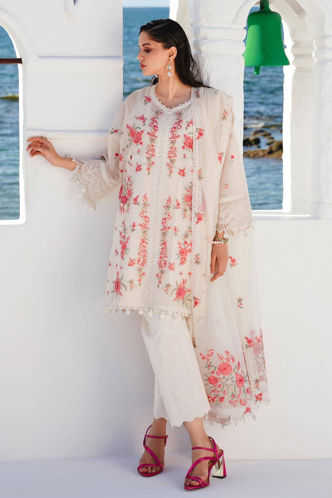 Sana Safinaz | Muzlin Spring 24 | M241-001A-CX - Khanumjan  Pakistani Clothes and Designer Dresses in UK, USA