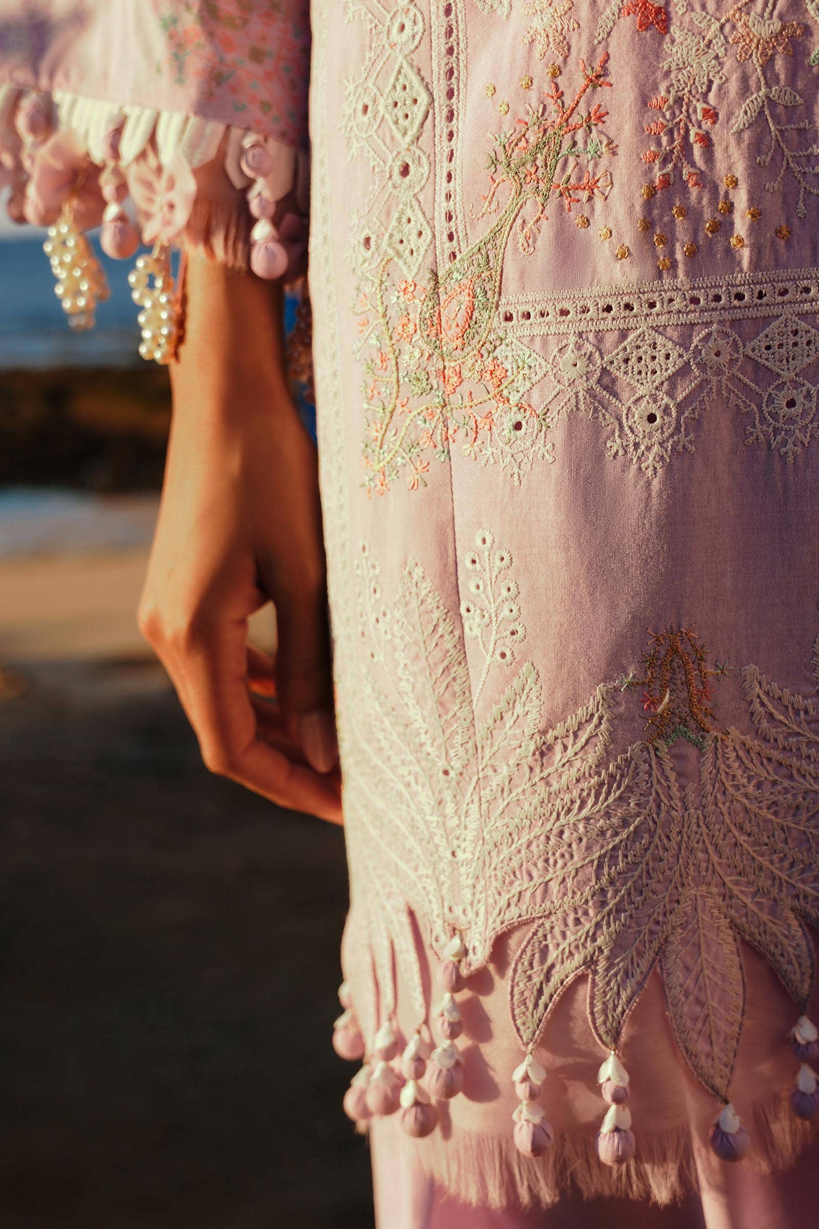 Sana Safinaz | Muzlin Spring 24 | M241-009B-DF - Khanumjan  Pakistani Clothes and Designer Dresses in UK, USA