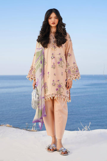 Sana Safinaz | Muzlin Spring 24 | M241-010B-CJ - Khanumjan Pakistani Clothes and Designer Dresses in UK, USA