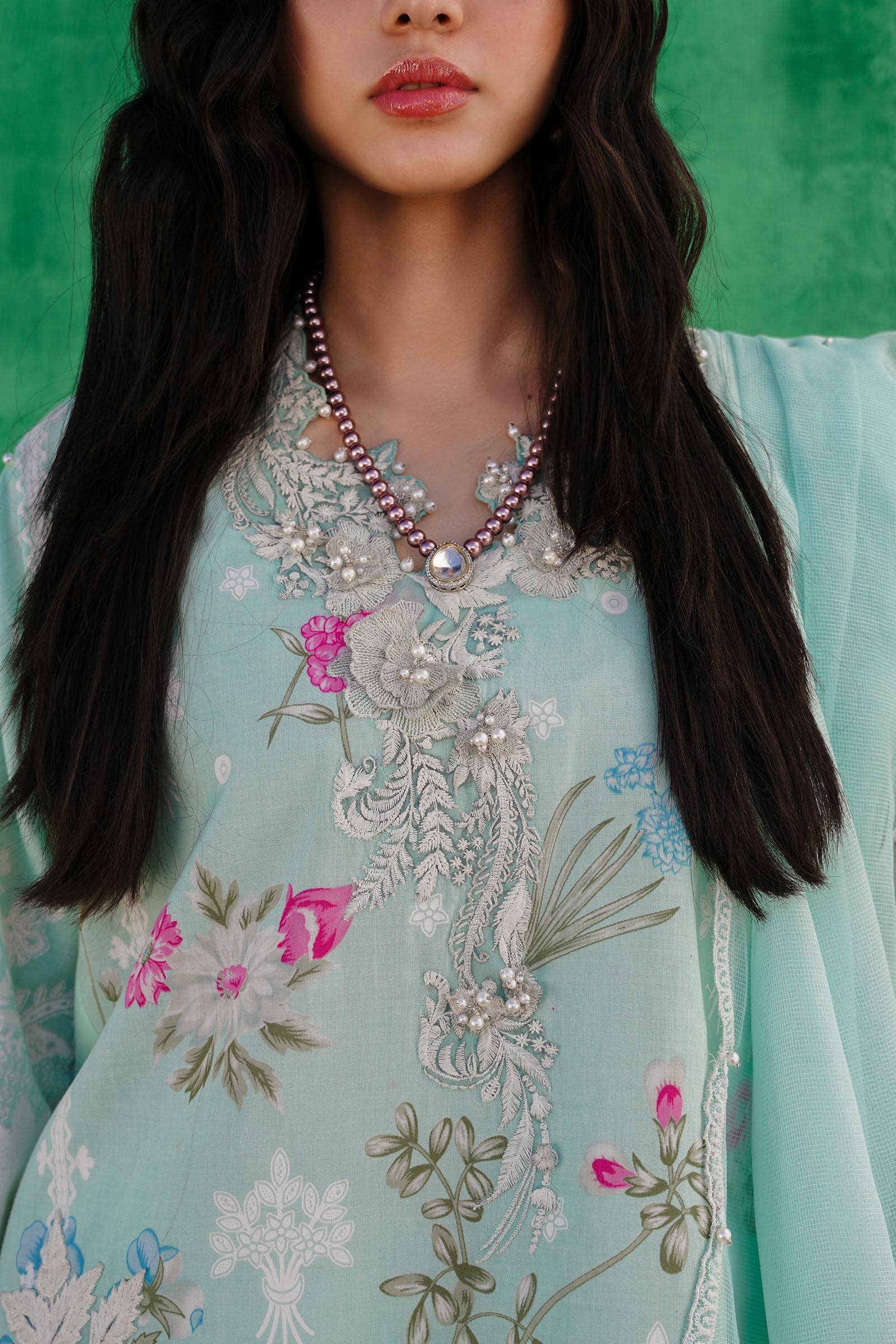 Sana Safinaz | Muzlin Spring 24 | M241-011B-CW - Khanumjan  Pakistani Clothes and Designer Dresses in UK, USA