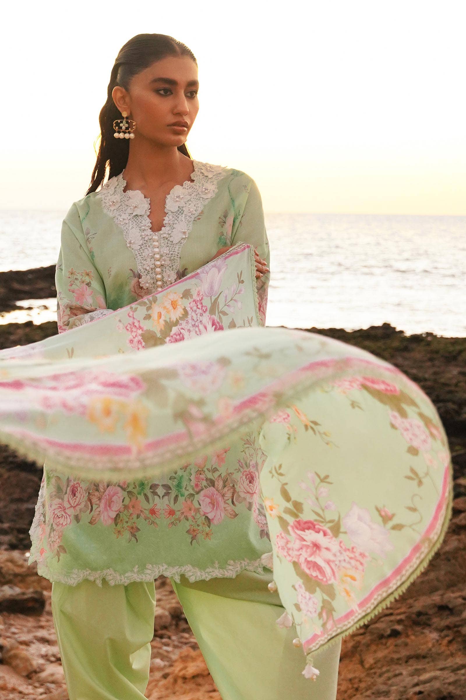 Sana Safinaz | Muzlin Spring 24 | M241-013B-CI - Khanumjan  Pakistani Clothes and Designer Dresses in UK, USA