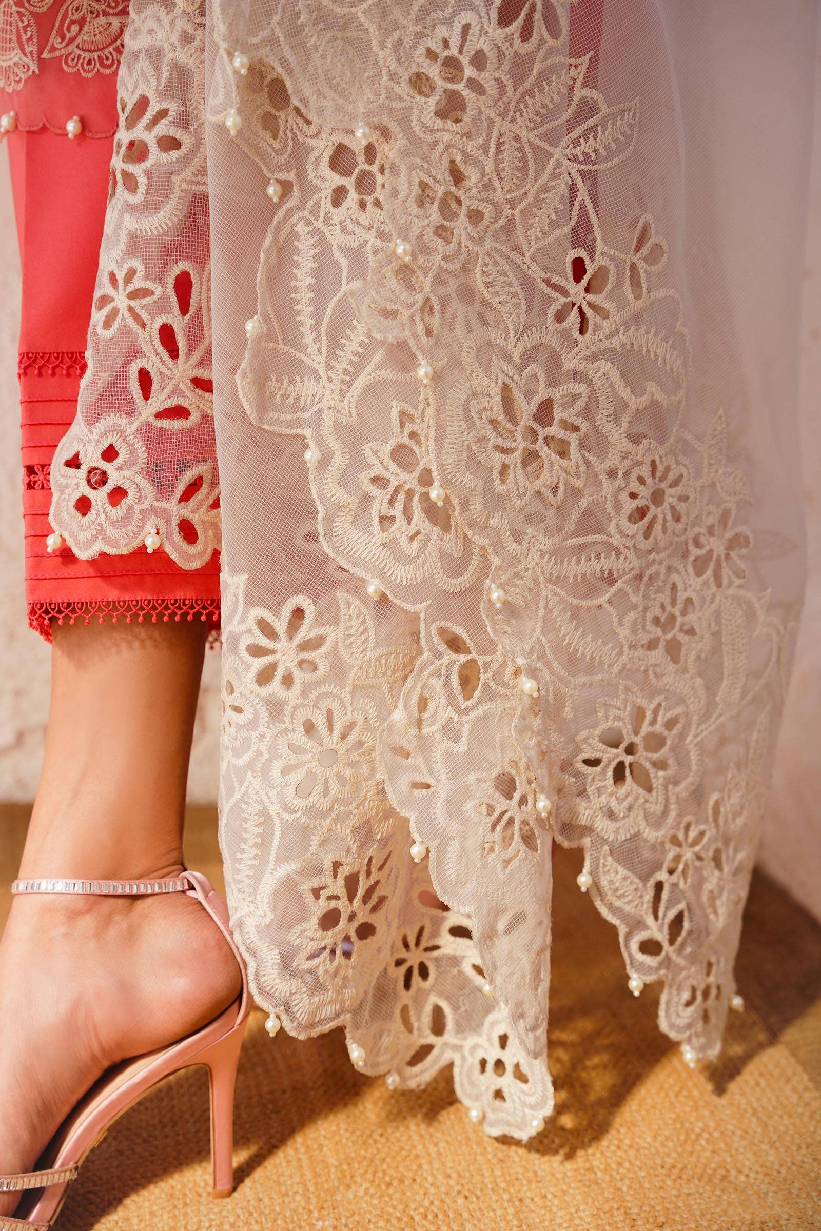 Sana Safinaz | Muzlin Spring 24 | M241-017A-CW - Khanumjan  Pakistani Clothes and Designer Dresses in UK, USA