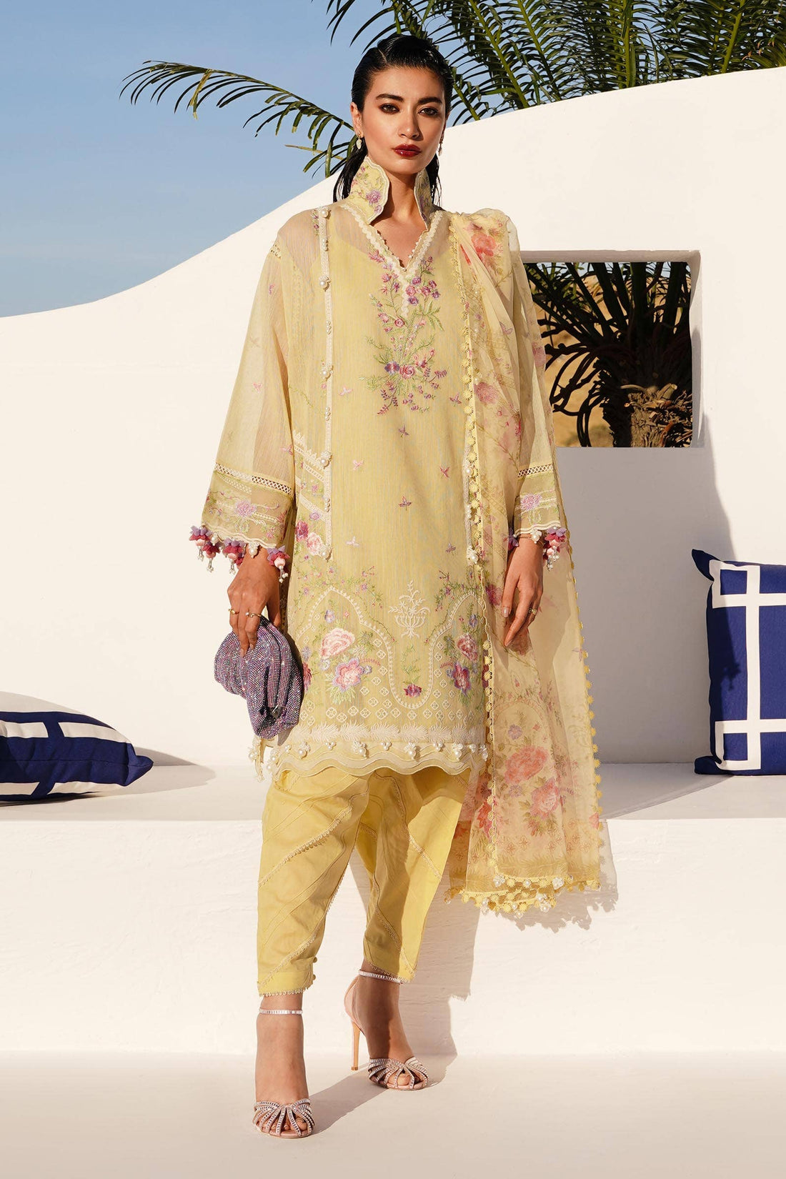 Sana Safinaz | Muzlin Spring 24 | M241-005B-CL - Khanumjan  Pakistani Clothes and Designer Dresses in UK, USA