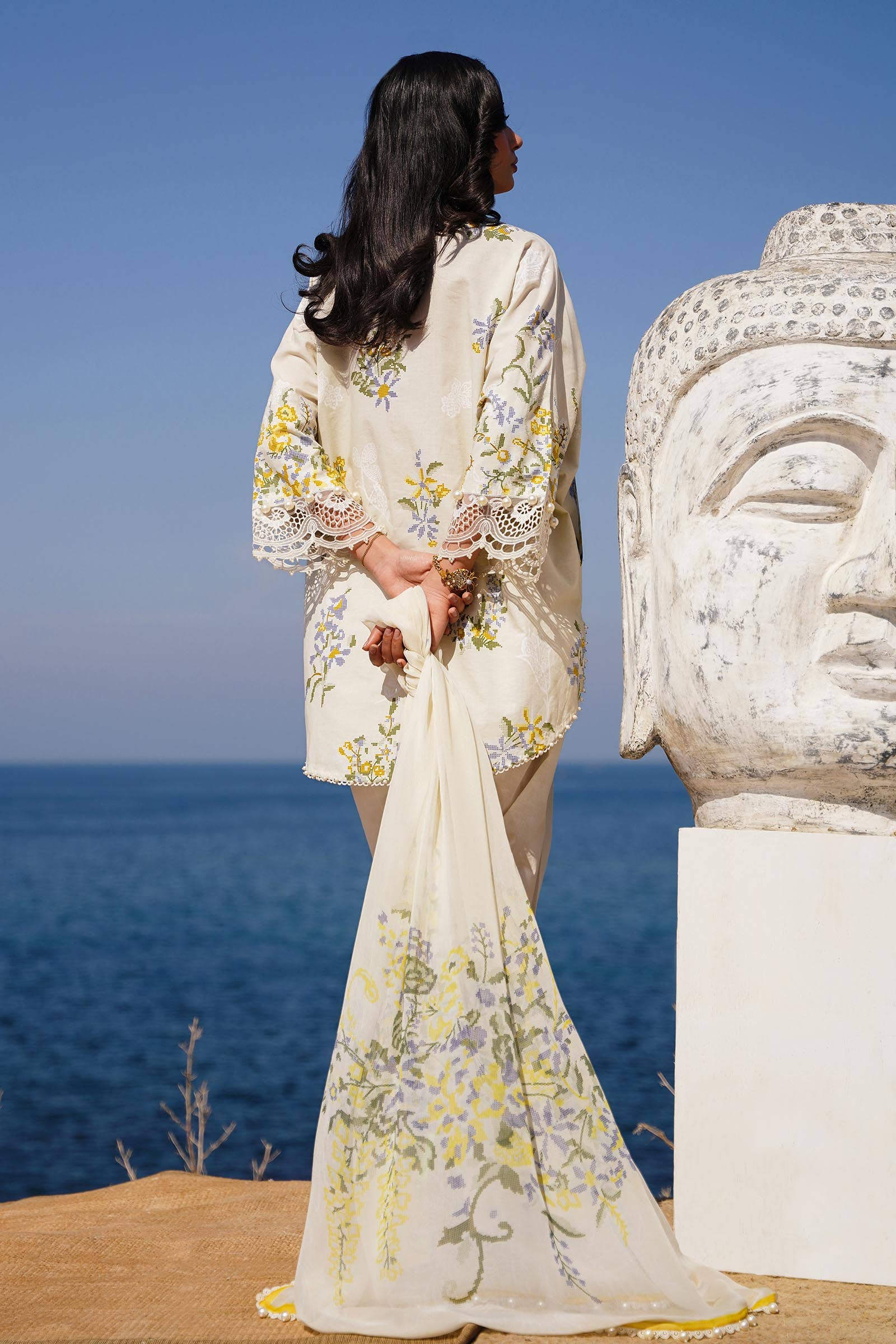 Sana Safinaz | Muzlin Spring 24 | M241-006A-CJ - Khanumjan  Pakistani Clothes and Designer Dresses in UK, USA