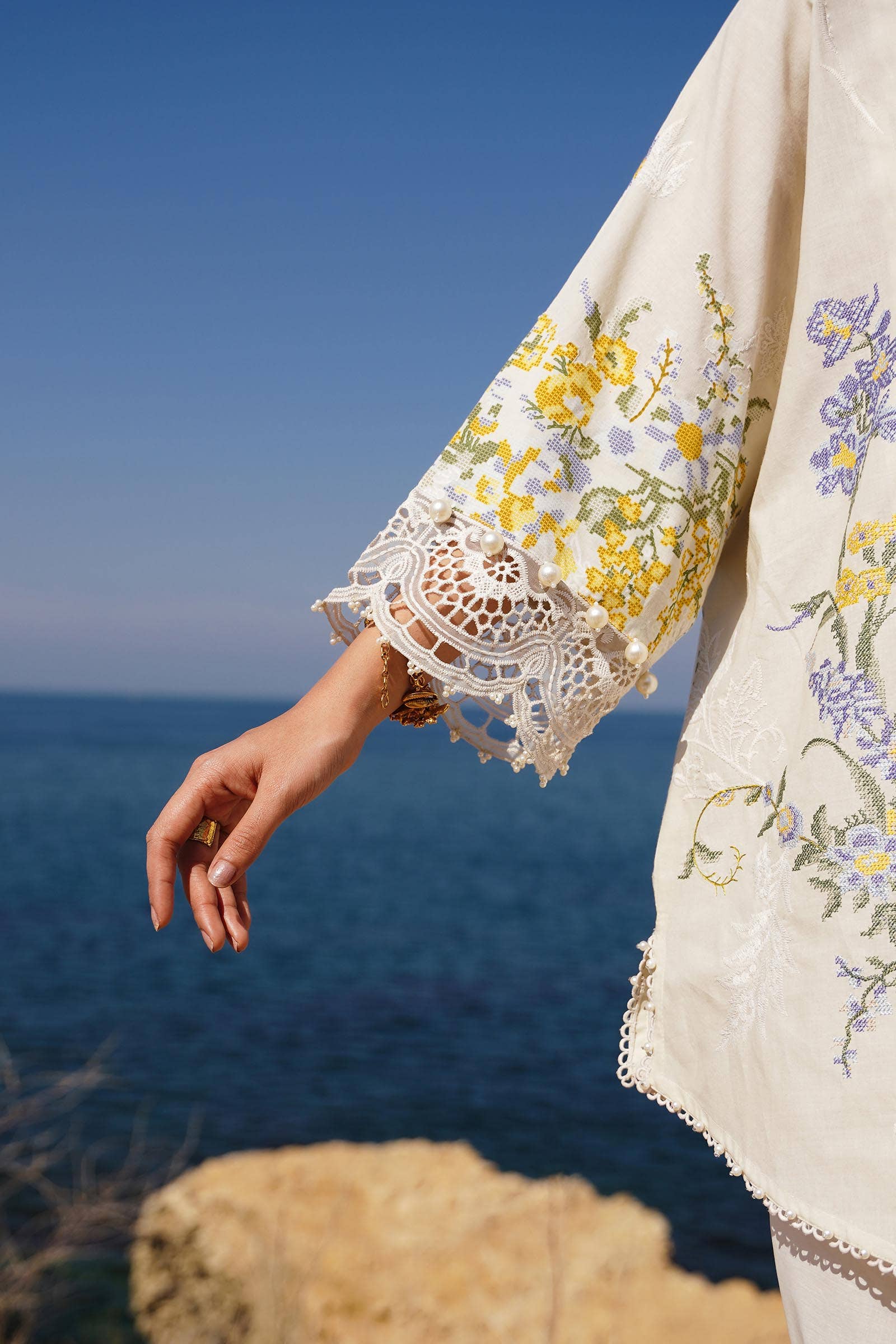 Sana Safinaz | Muzlin Spring 24 | M241-006A-CJ - Khanumjan  Pakistani Clothes and Designer Dresses in UK, USA