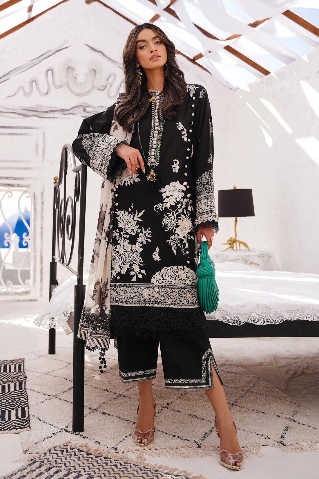 Sana Safinaz | Muzlin Spring 24 | M241-007A-CJ - Khanumjan  Pakistani Clothes and Designer Dresses in UK, USA