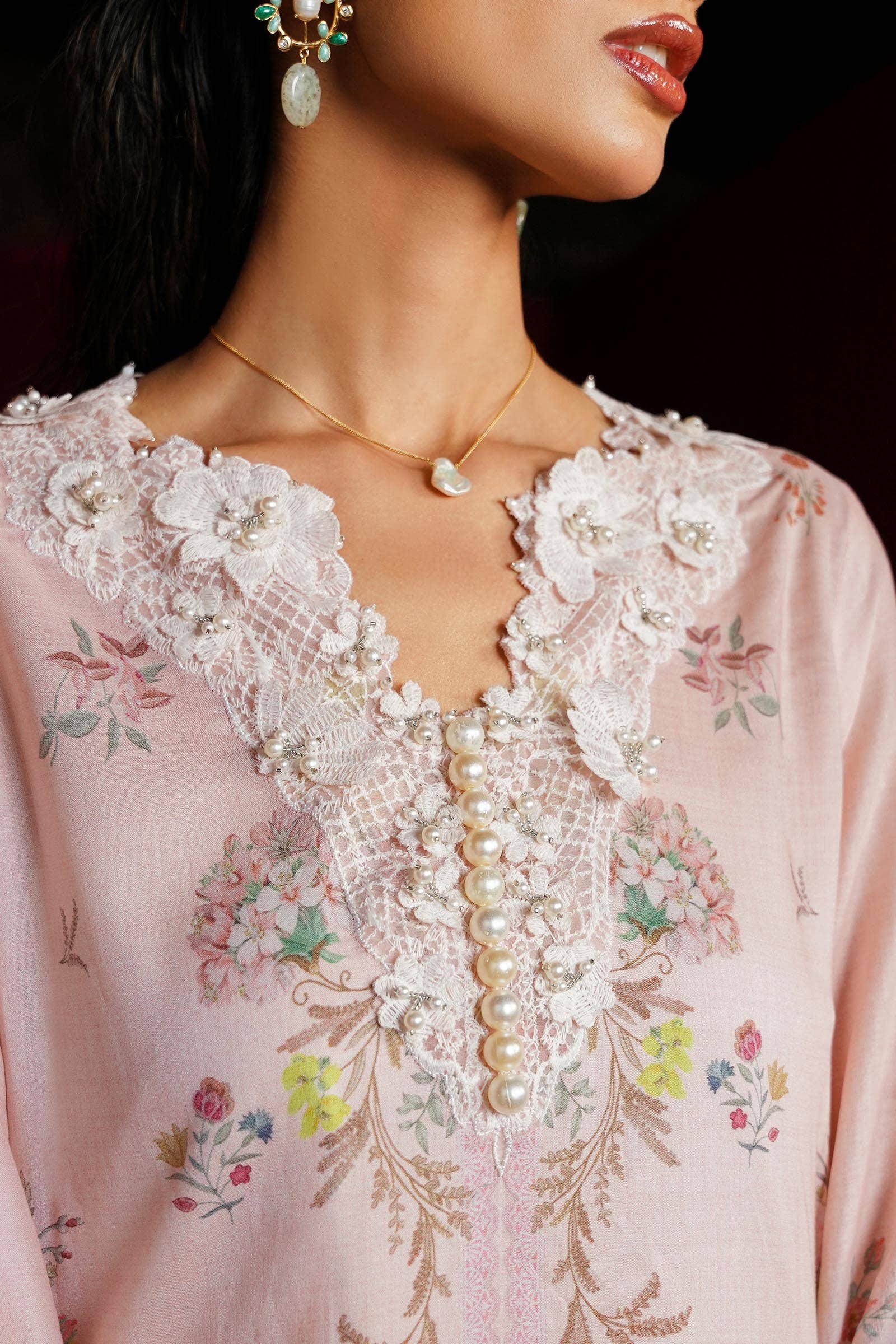 Sana Safinaz | Muzlin Spring 24 | M241-008A-CI - Khanumjan  Pakistani Clothes and Designer Dresses in UK, USA