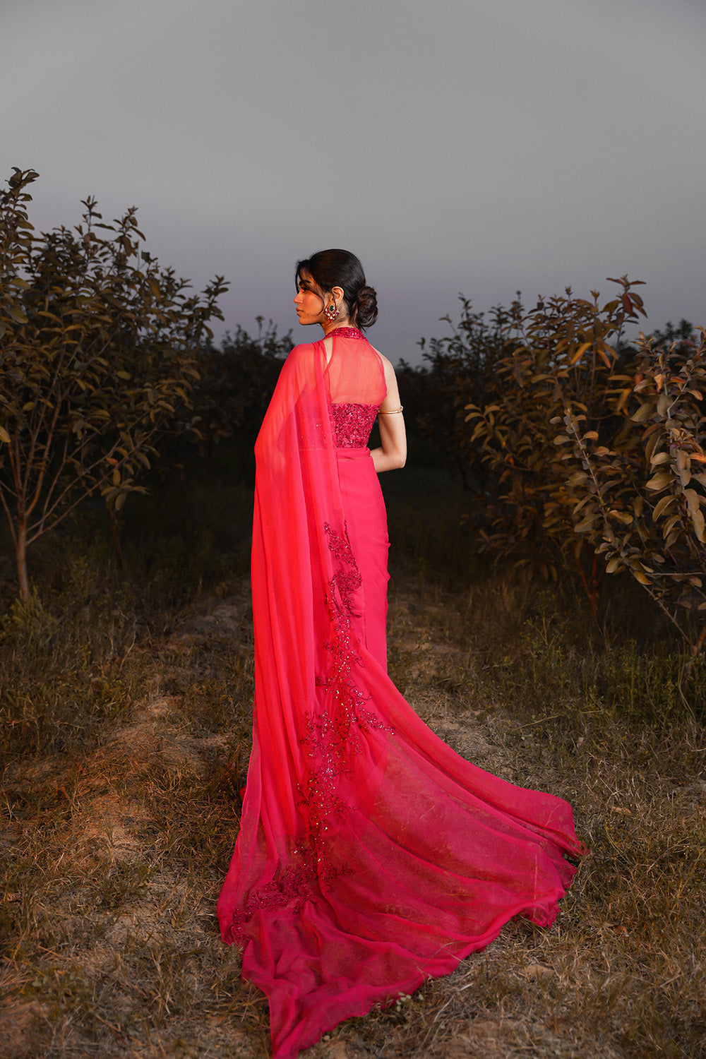 Nilofer Shahid | Verve Summer 24 | Radiant Rebel (Saree) - Khanumjan  Pakistani Clothes and Designer Dresses in UK, USA