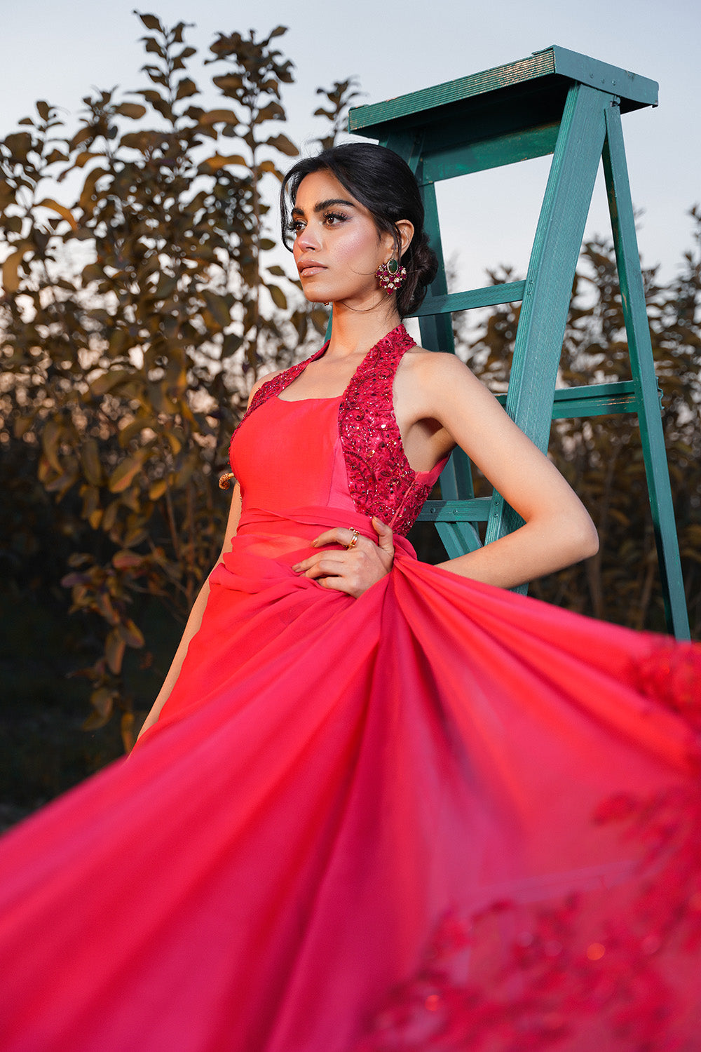 Nilofer Shahid | Verve Summer 24 | Radiant Rebel (Saree) - Khanumjan  Pakistani Clothes and Designer Dresses in UK, USA