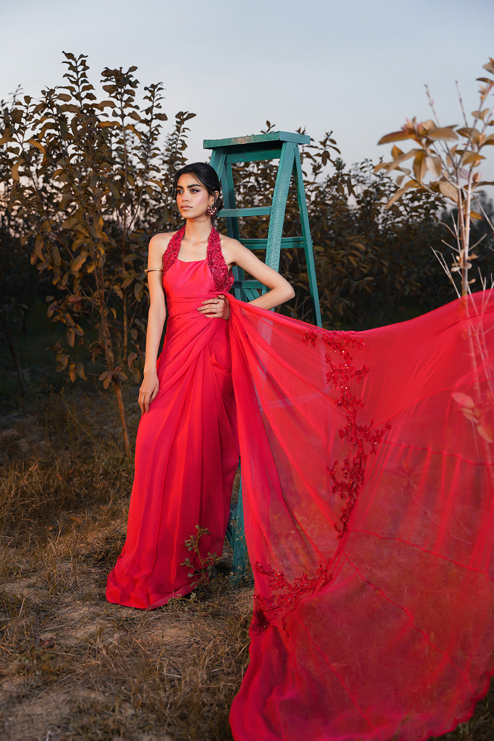 Nilofer Shahid | Verve Summer 24 | Radiant Rebel (Saree) - Khanumjan  Pakistani Clothes and Designer Dresses in UK, USA