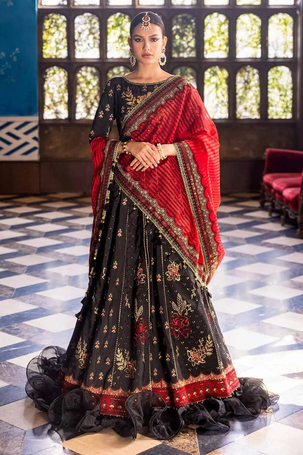 Gul Ahmed | Wedding Collection 24 | PRW-32067 - Khanumjan  Pakistani Clothes and Designer Dresses in UK, USA