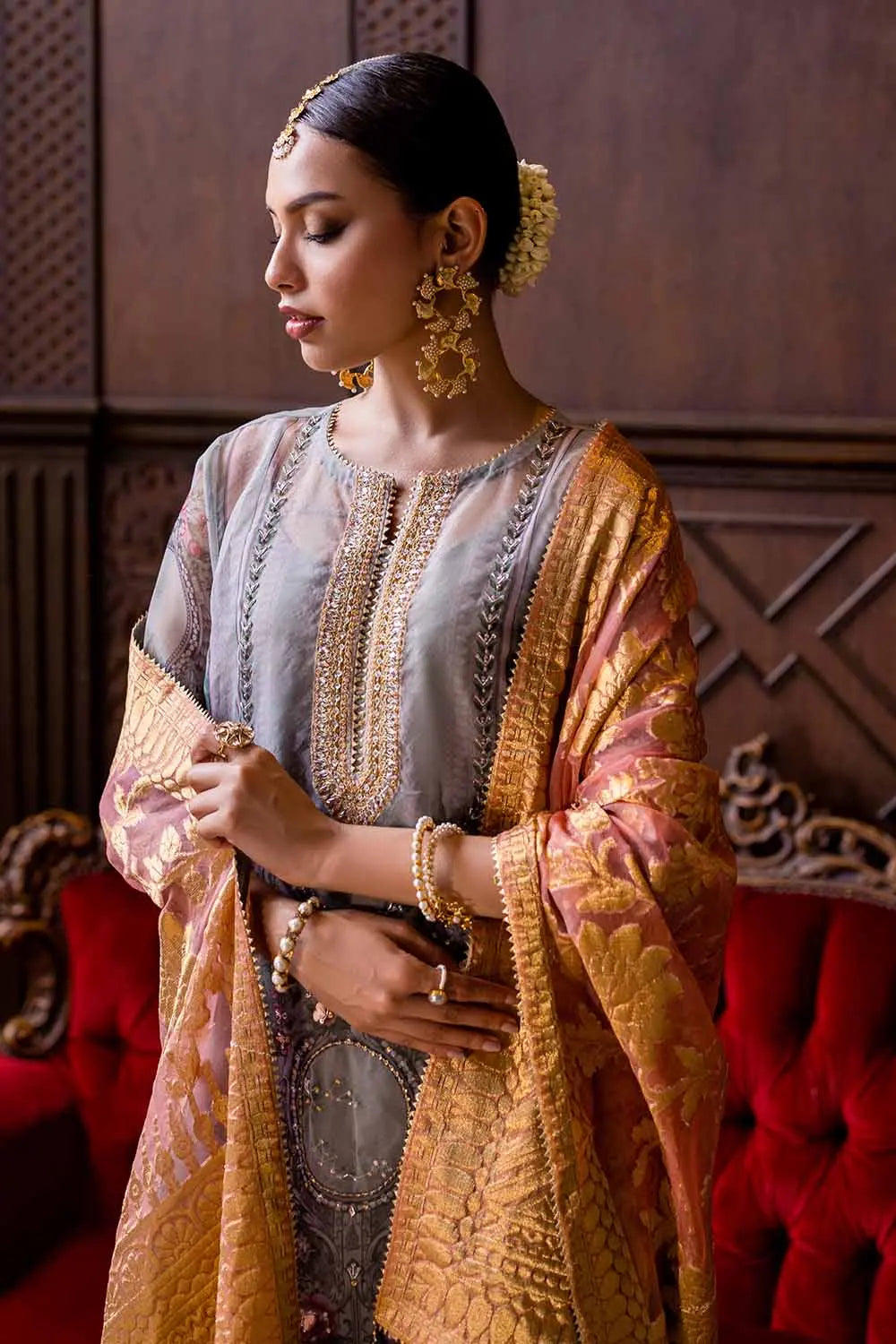 Gul Ahmed | Wedding Collection 24 | PRW-32071 - Khanumjan  Pakistani Clothes and Designer Dresses in UK, USA