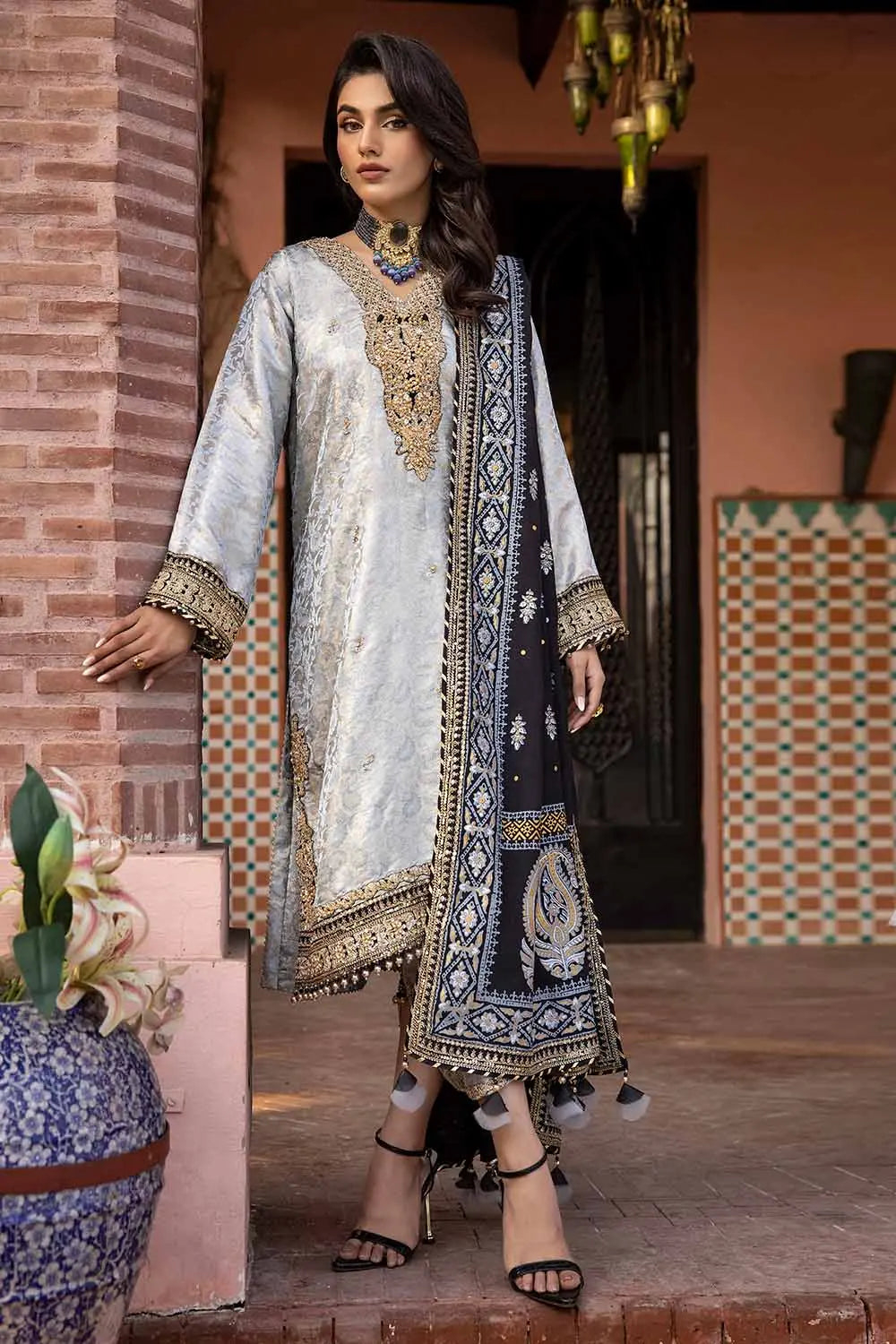 Gul Ahmed | Wedding Collection 24 | PRW-32073 - Khanumjan  Pakistani Clothes and Designer Dresses in UK, USA