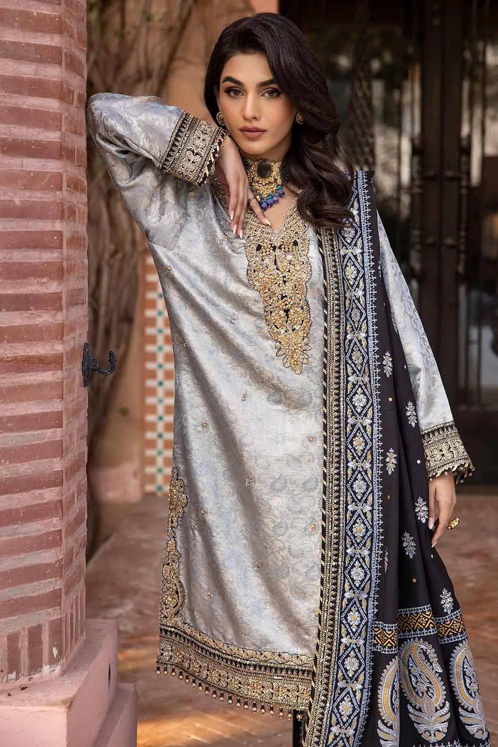 Gul Ahmed | Wedding Collection 24 | PRW-32073 - Khanumjan  Pakistani Clothes and Designer Dresses in UK, USA