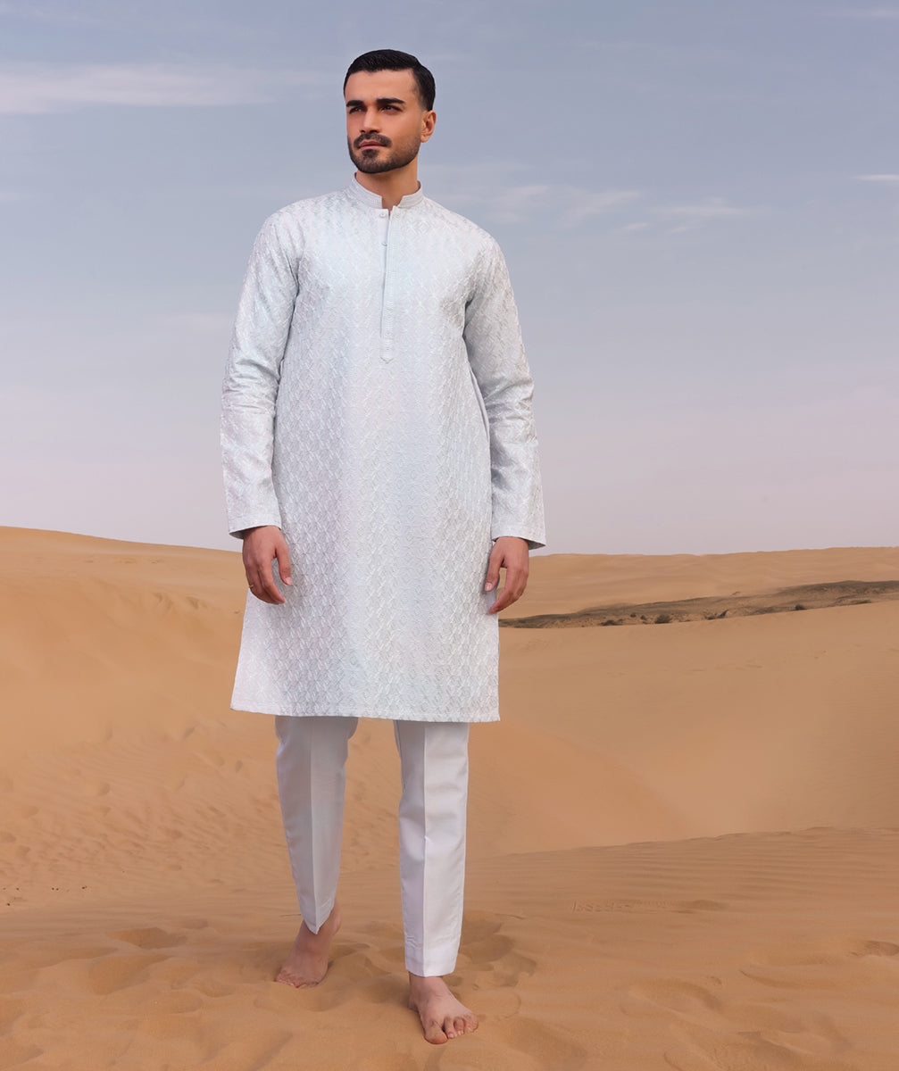 Pakistani Menswear | QAL-JS-03 - Khanumjan  Pakistani Clothes and Designer Dresses in UK, USA
