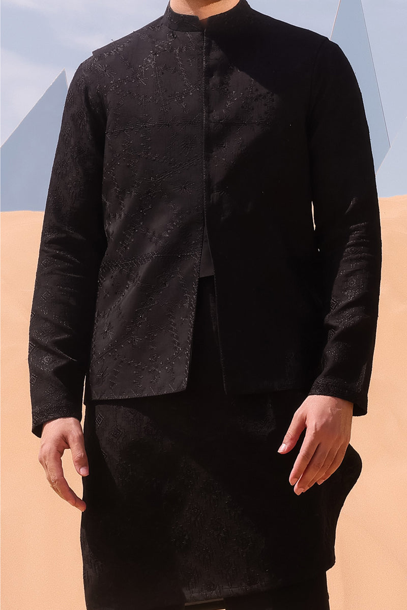 Pakistani Menswear | QAL- JSW-06 WAISTCOAT - Khanumjan  Pakistani Clothes and Designer Dresses in UK, USA