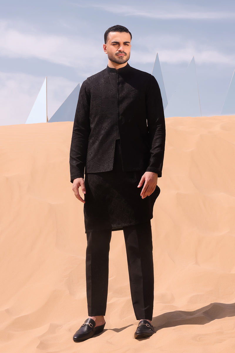 Pakistani Menswear | QAL- JSW-06 WAISTCOAT - Khanumjan  Pakistani Clothes and Designer Dresses in UK, USA