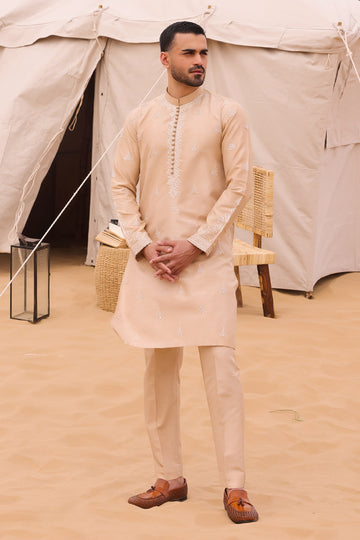 Pakistani Menswear | QAL-JS-02 - Khanumjan Pakistani Clothes and Designer Dresses in UK, USA