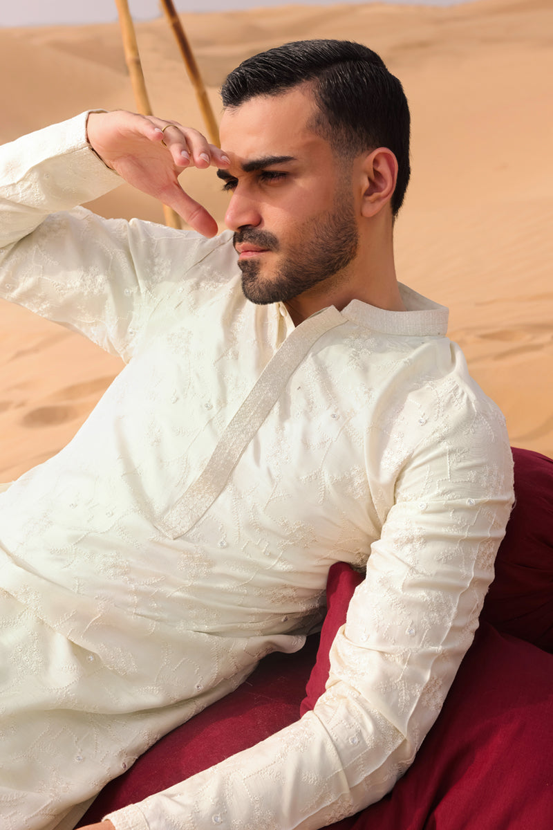 Pakistani Menswear | QAL-JS-04 - Khanumjan  Pakistani Clothes and Designer Dresses in UK, USA