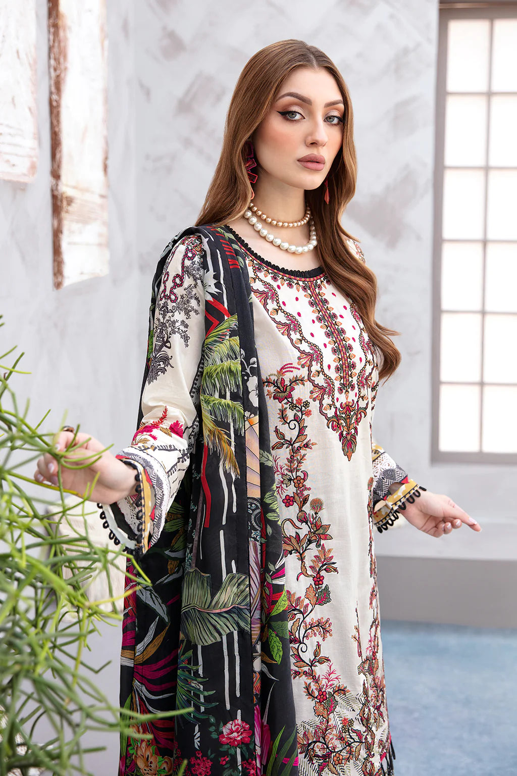 Ramsha | Ghazal Lawn 24 | L-911 - Khanumjan  Pakistani Clothes and Designer Dresses in UK, USA