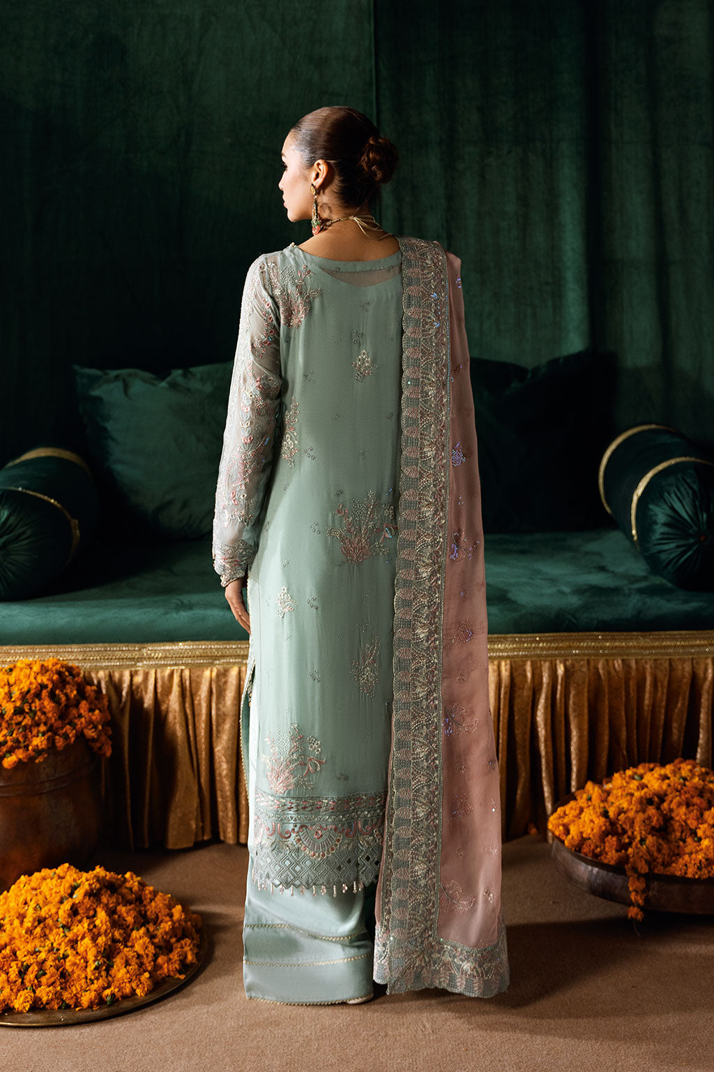 Ramsha | Dastak Luxury Chiffon Collection | Q-206