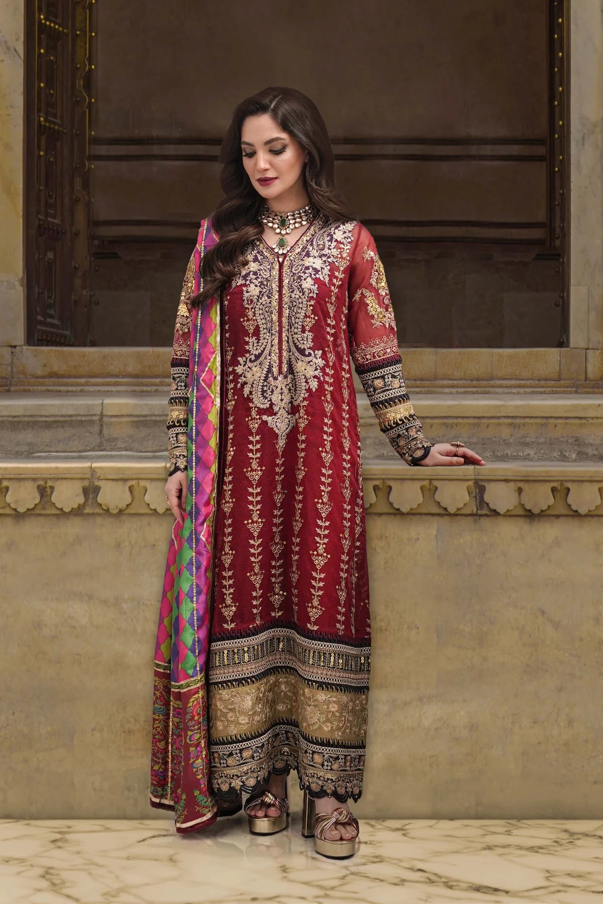 Sable Vogue | Festive Collection | FC-04 - Khanumjan  Pakistani Clothes and Designer Dresses in UK, USA