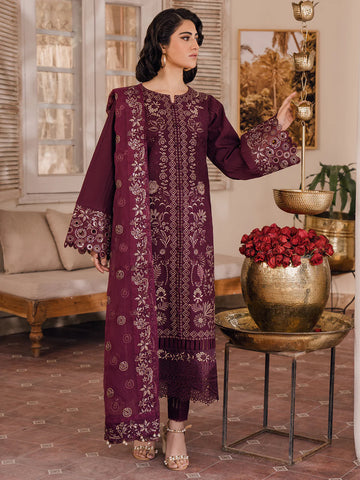 Bin Ilyas | Naqsh Luxury Lawn | Emire - Khanumjan Pakistani Clothes and Designer Dresses in UK, USA