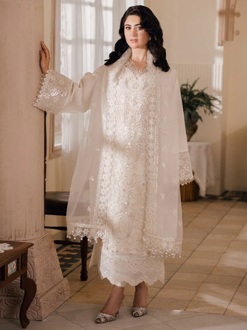 Bin Ilyas | Naqsh Luxury Lawn | Laira - Khanumjan Pakistani Clothes and Designer Dresses in UK, USA