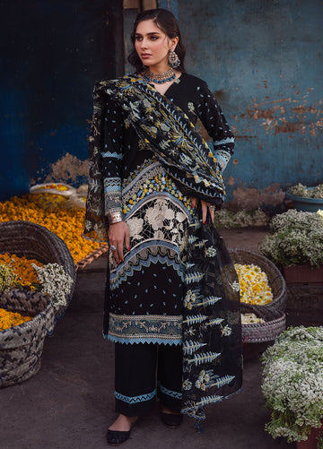 Sahane | Sahakari Chikankari Lawn Edit 24 | Kashish - Khanumjan Pakistani Clothes and Designer Dresses in UK, USA