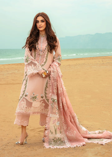 Crimson | Lawn 24 | Winds of Eden - Rose - Khanumjan Pakistani Clothes and Designer Dresses in UK, USA