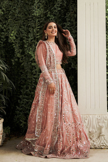 Saira Rizwan | Mehr o mah Wedding Formals | Elara - Khanumjan Pakistani Clothes and Designer Dresses in UK, USA