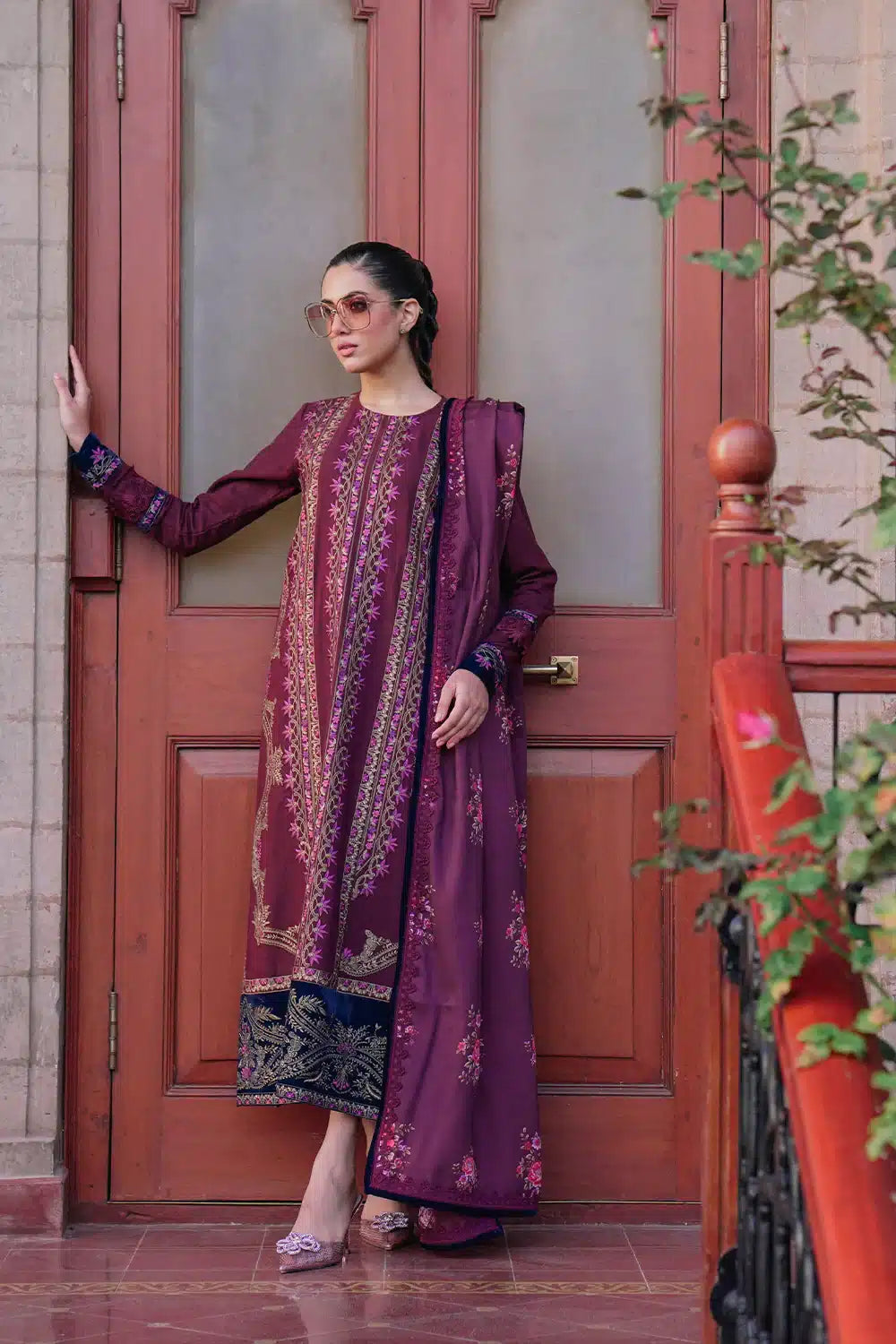 Saira Rizwan | Winter 23 | ZAYNEM SR-02 - Khanumjan  Pakistani Clothes and Designer Dresses in UK, USA