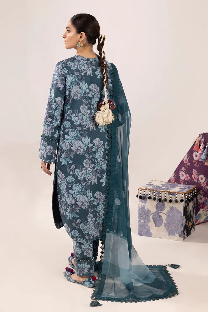 Alizeh | Sheen Lawn Prints 24 | Sea Mist - Khanumjan  Pakistani Clothes and Designer Dresses in UK, USA