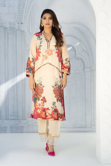 Shamaeel Ansari | Daily Pret Wear | ECK - 01 - Khanumjan Pakistani Clothes and Designer Dresses in UK, USA