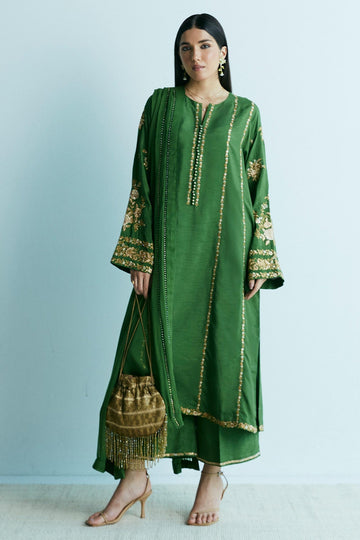 Zara Shahjahan | Festive Eid 24 | ZC-2025 - Khanumjan Pakistani Clothes and Designer Dresses in UK, USA
