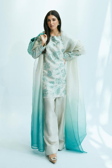 Zara Shahjahan | Festive Eid 24 | ZC-2034 - Khanumjan Pakistani Clothes and Designer Dresses in UK, USA