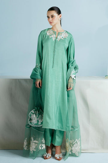Zara Shahjahan | Festive Eid 24 | ZC-2038 - Khanumjan Pakistani Clothes and Designer Dresses in UK, USA