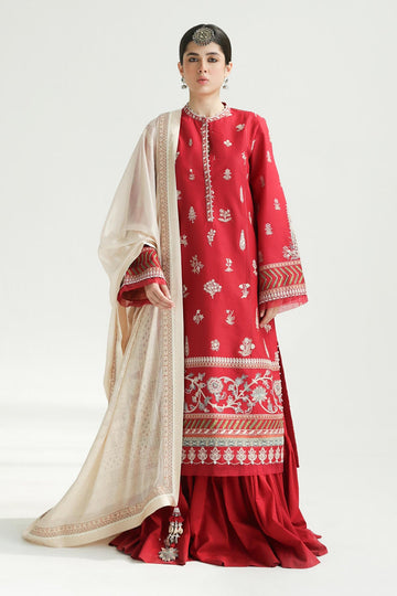 Zara Shahjahan | Luxury Lawn 24 | MYRA-14A - Khanumjan Pakistani Clothes and Designer Dresses in UK, USA