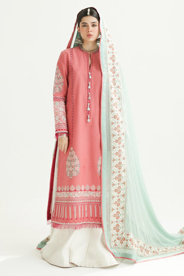 Zara Shahjahan | Luxury Lawn 24 | SANDAL-10B - Khanumjan Pakistani Clothes and Designer Dresses in UK, USA
