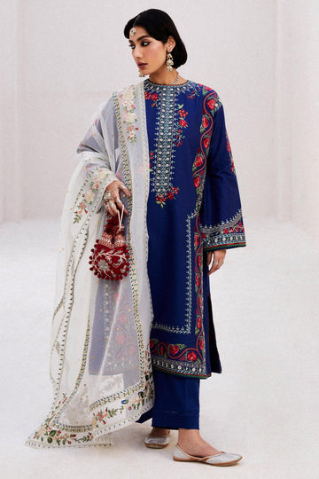 Zara Shahjahan | Luxury Lawn 24 | JIYA-6B - Khanumjan Pakistani Clothes and Designer Dresses in UK, USA