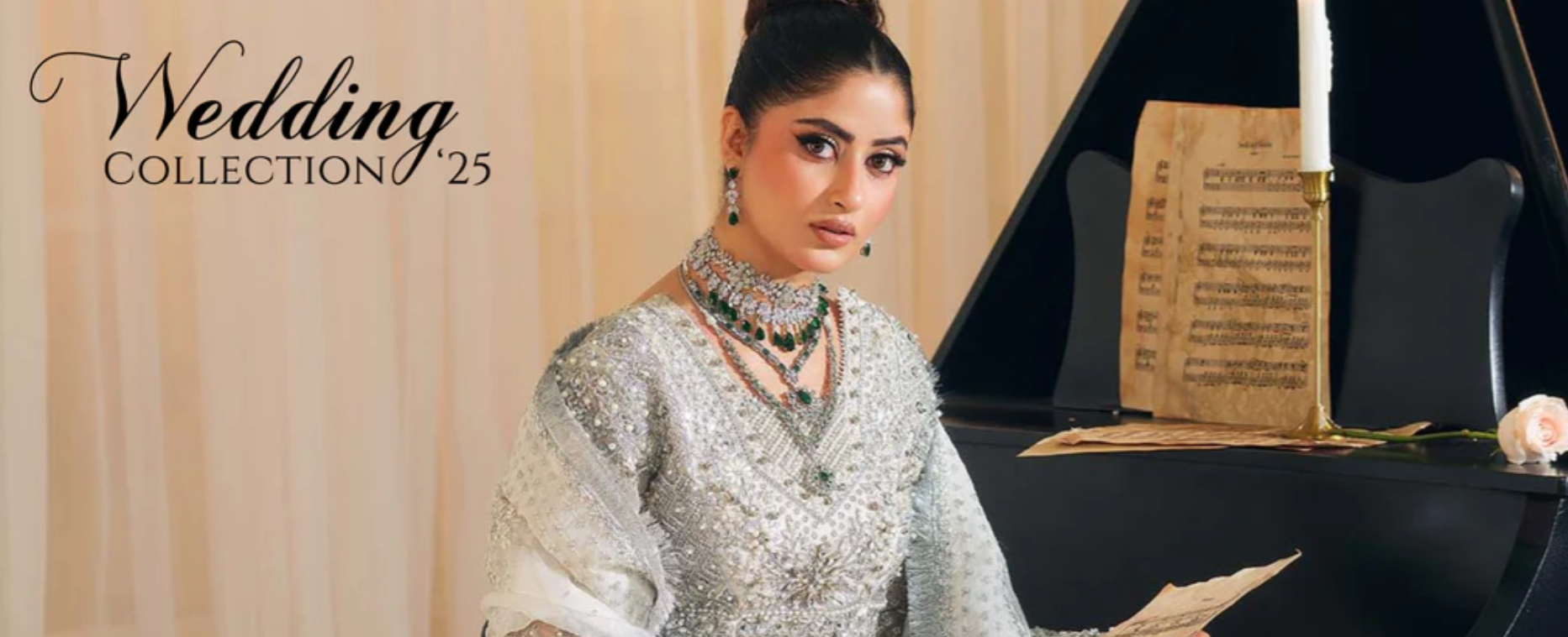 Elevate Pakistani wedding dresses UK of Mehndi, Baraat and Walima Functions with Khanumjan UK