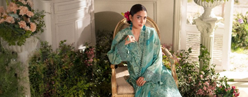 A Global Fashion Favourite, Pakistani Designer Embroidered Suits uk