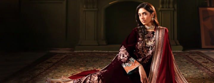 Traditional Indian and pakistani designer lehengas are only at Khanumjan UK