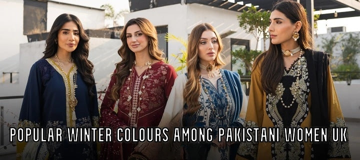 Popular Winter Colors for Pakistani Women in the UK