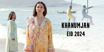 Pakistani Eid Dresses UK at Khanumjan
