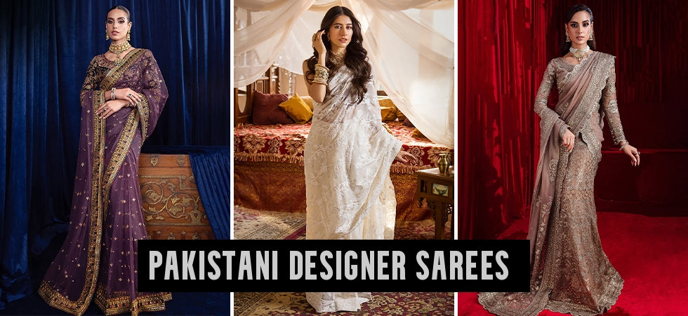 Sarees is the latest Fashion Trend in Pakistani Weddings