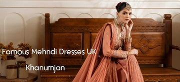 Buy Exquisite Pakistani Mehndi Dresses and Mehndi Gowns in UK