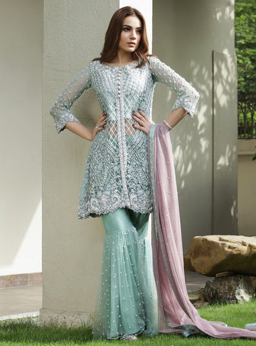 Zainab Chottani | Semi Formals | MINT AND LILAC